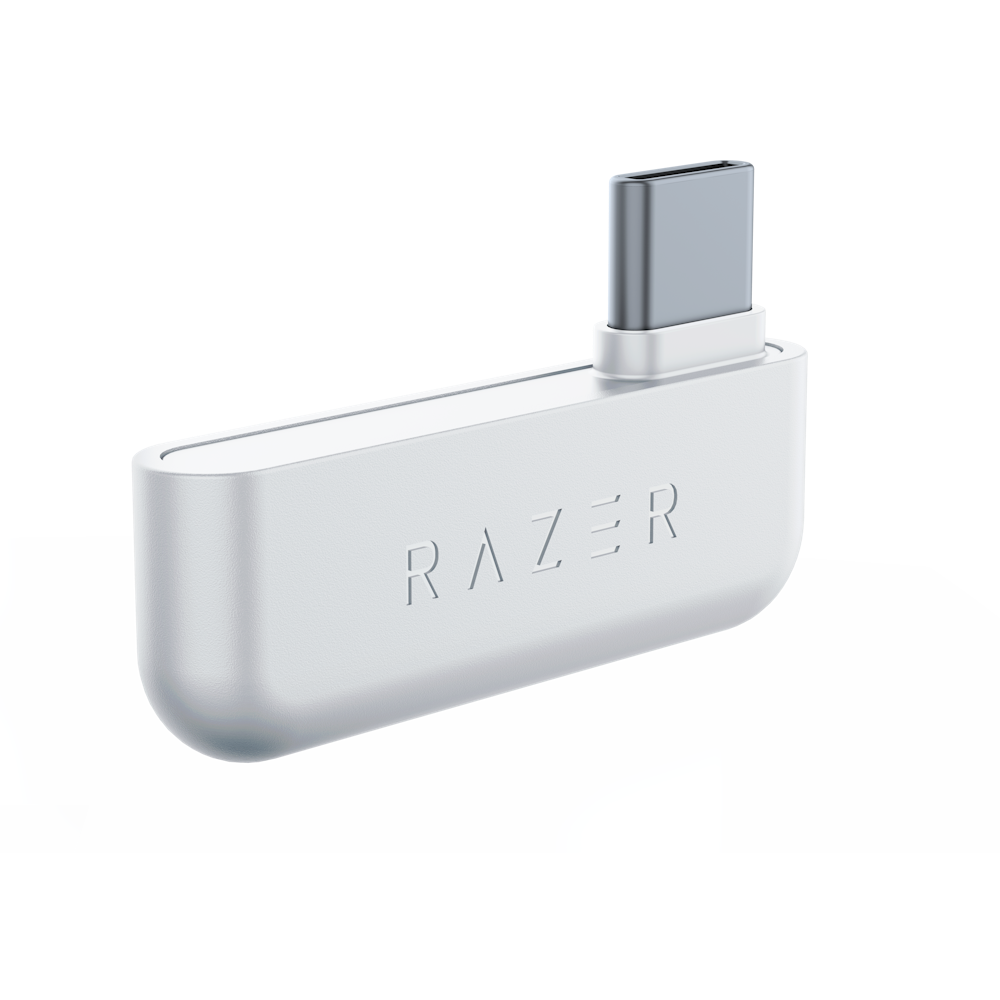 A large main feature product image of Razer Barracuda X (2022) - Wireless Multi-Platform Gaming Headset (Mercury White)