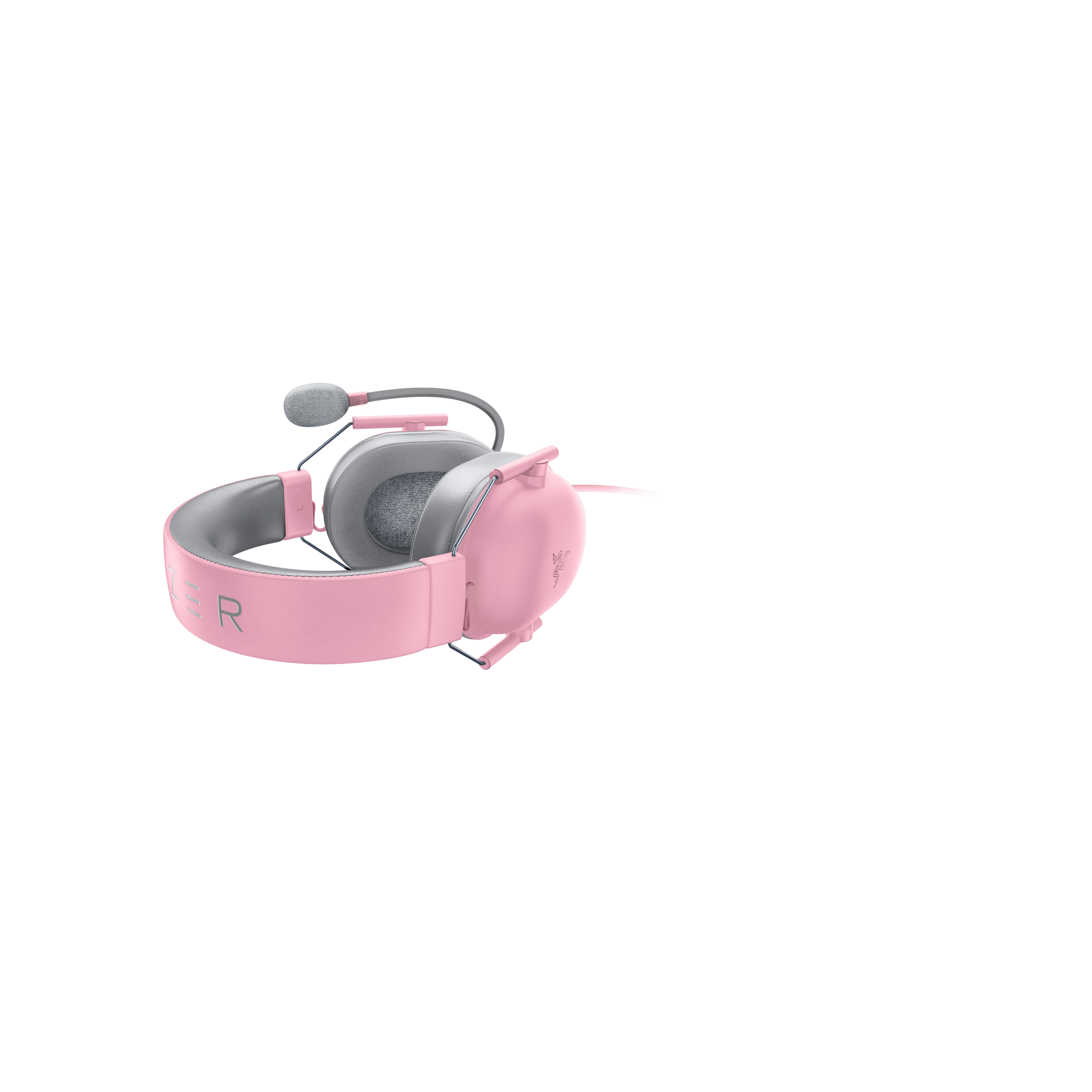 A large main feature product image of Razer BlackShark V2 X - Wired Gaming Headset (Quartz Pink)