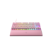 A product image of Razer Huntsman V2 Tenkeyless - TKL Optical Gaming Keyboard (Red Switch, Quartz Pink)