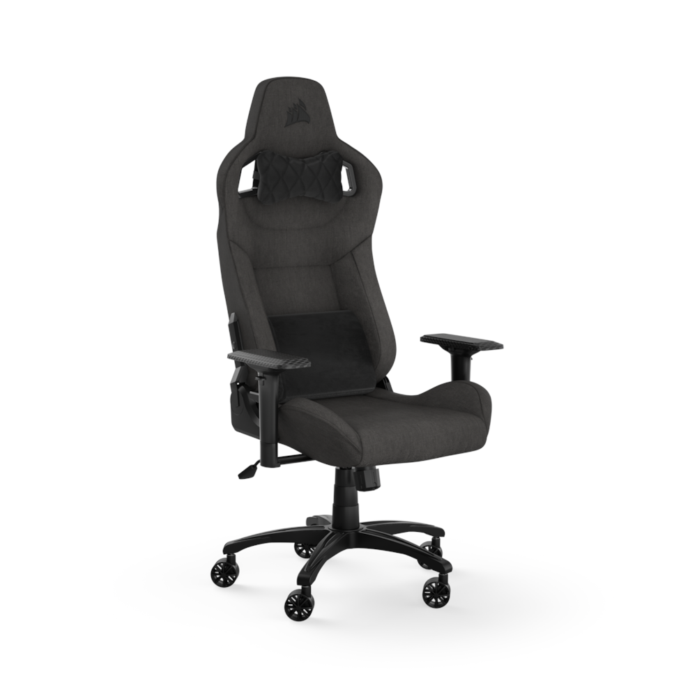 A large main feature product image of Corsair T3 RUSH Gaming Chair (2023) - Charcoal