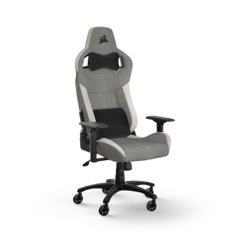 Product image of Corsair T3 RUSH Gaming Chair (2023) - Gray/White - Click for product page of Corsair T3 RUSH Gaming Chair (2023) - Gray/White