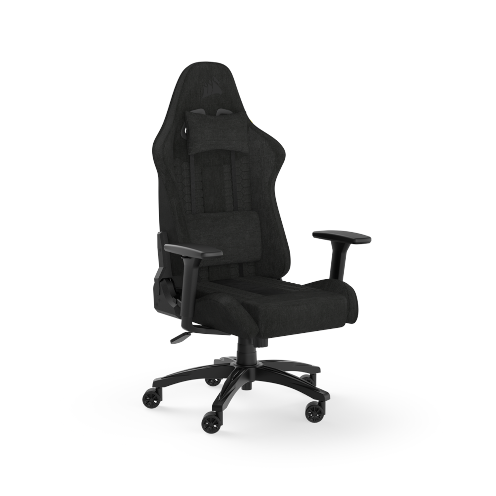 Corsair TC100 RELAXED Fabric Gaming Chair - Black