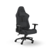 A product image of Corsair TC100 RELAXED Fabric Gaming Chair - Black/Grey