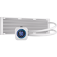 A small tile product image of Corsair iCUE H150i ELITE LCD XT Liquid CPU Cooler - White