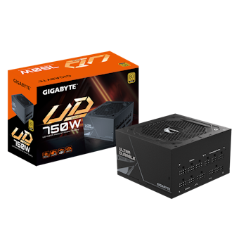 Product image of Gigabyte UD750GM 750W Gold ATX Modular PSU - Click for product page of Gigabyte UD750GM 750W Gold ATX Modular PSU