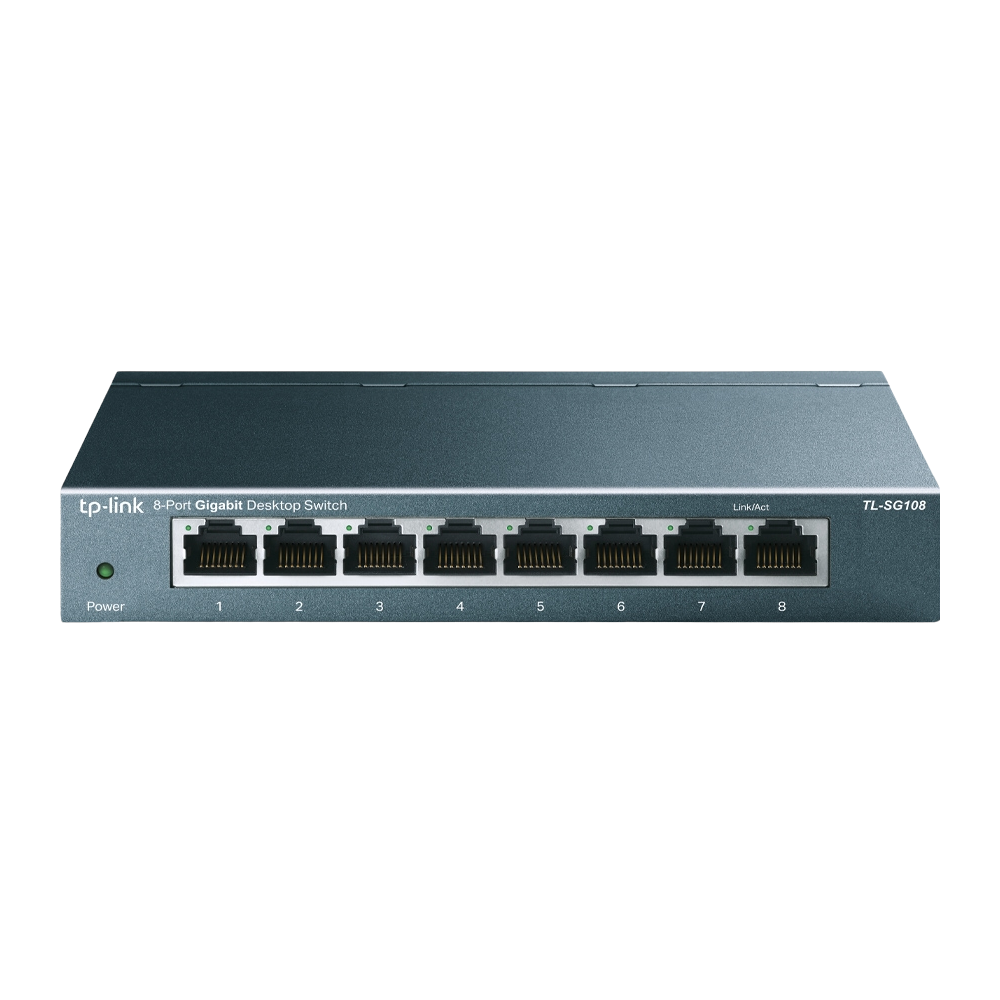 TP-Link SG108 - 8-Port 10/100/1000Mbps Desktop Switch