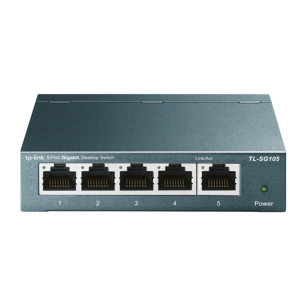TP-Link SG105 - 5-Port 10/100/1000Mbps Desktop Switch