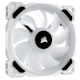 A small tile product image of Corsair LL120 RGB 120mm Dual Light Loop RGB White LED PWM Fan — Single Pack