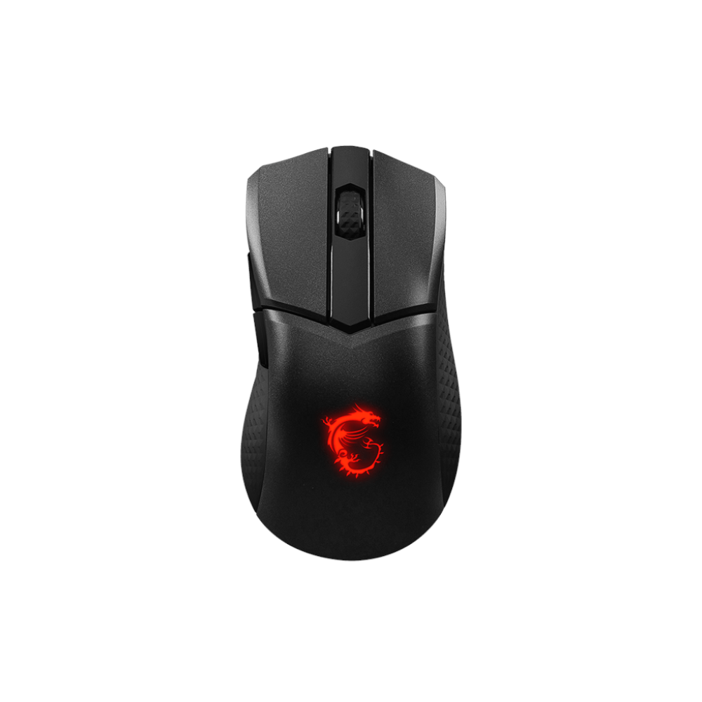 A large main feature product image of MSI Clutch GM31 Lightweight Wireless Gaming Mouse
