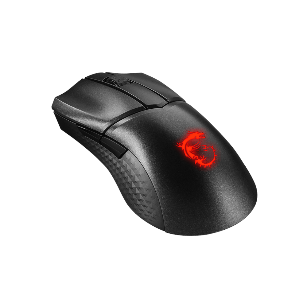 A large main feature product image of MSI Clutch GM31 Lightweight Wireless Gaming Mouse