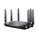 A product image of MSI RadiX AX6600 WiFi 6 Tri-Band Gaming Router
