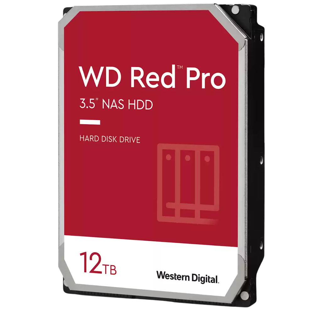 WD Red Pro 3.5" NAS HDD - 12TB 256MB