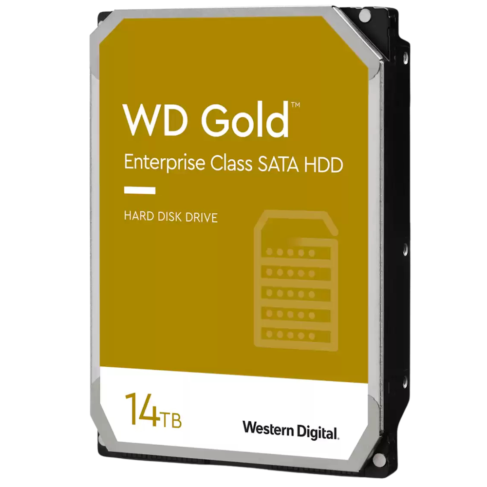WD Gold 3.5" Enterprise Class HDD - 14TB 512MB