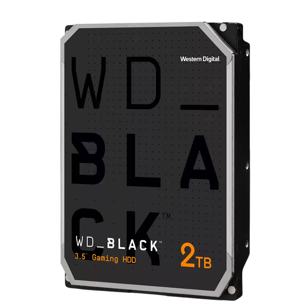 WD_BLACK 3.5" Gaming HDD - 2TB 64MB