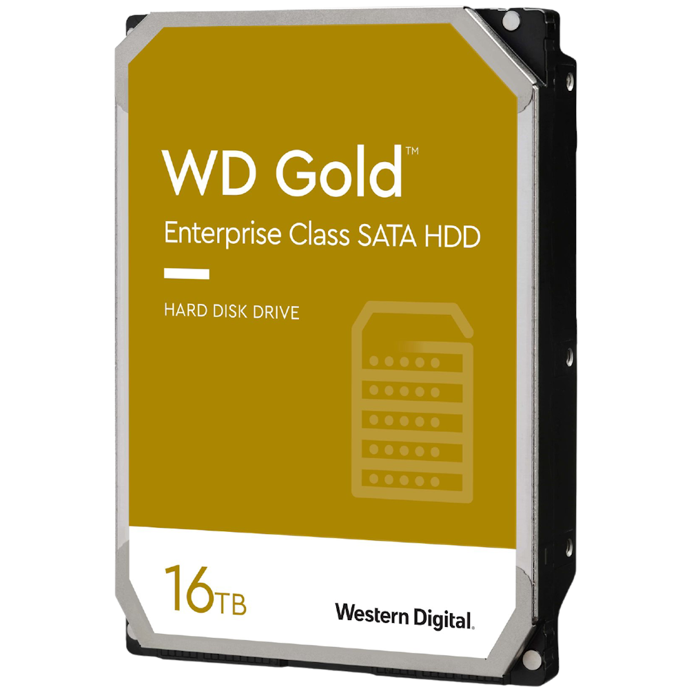 WD Gold 3.5" Enterprise Class HDD - 16TB 512MB