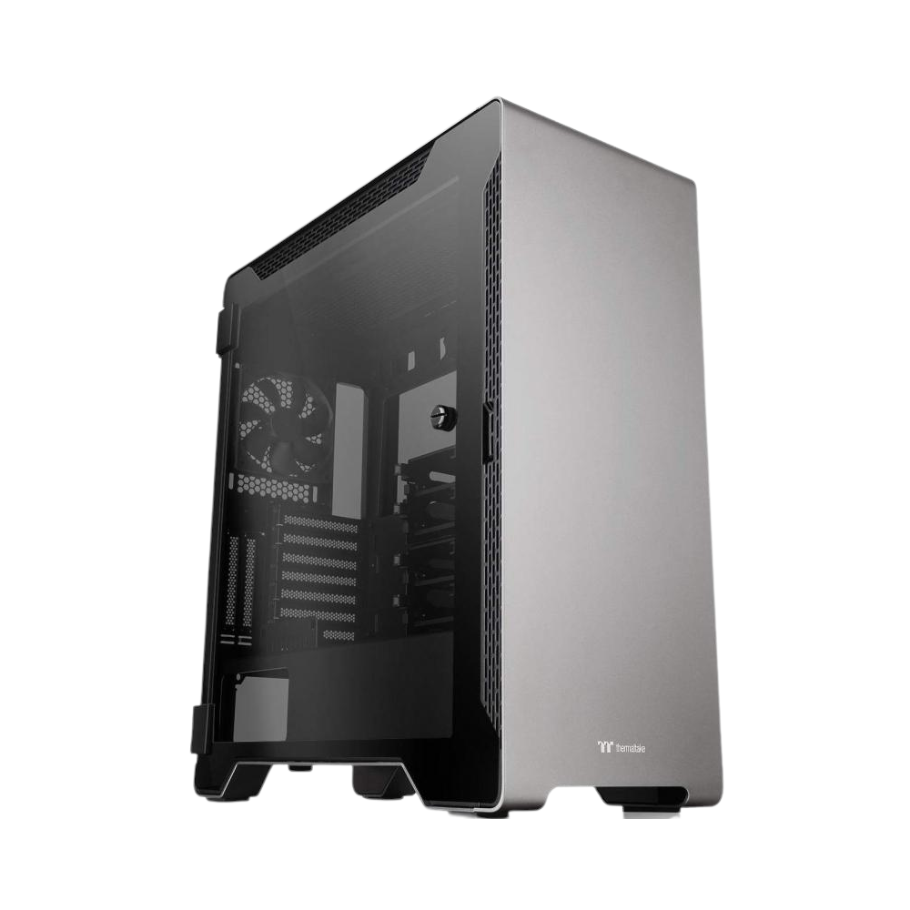 Thermaltake A500 Aluminum TG Edition Mid Tower Case - Black