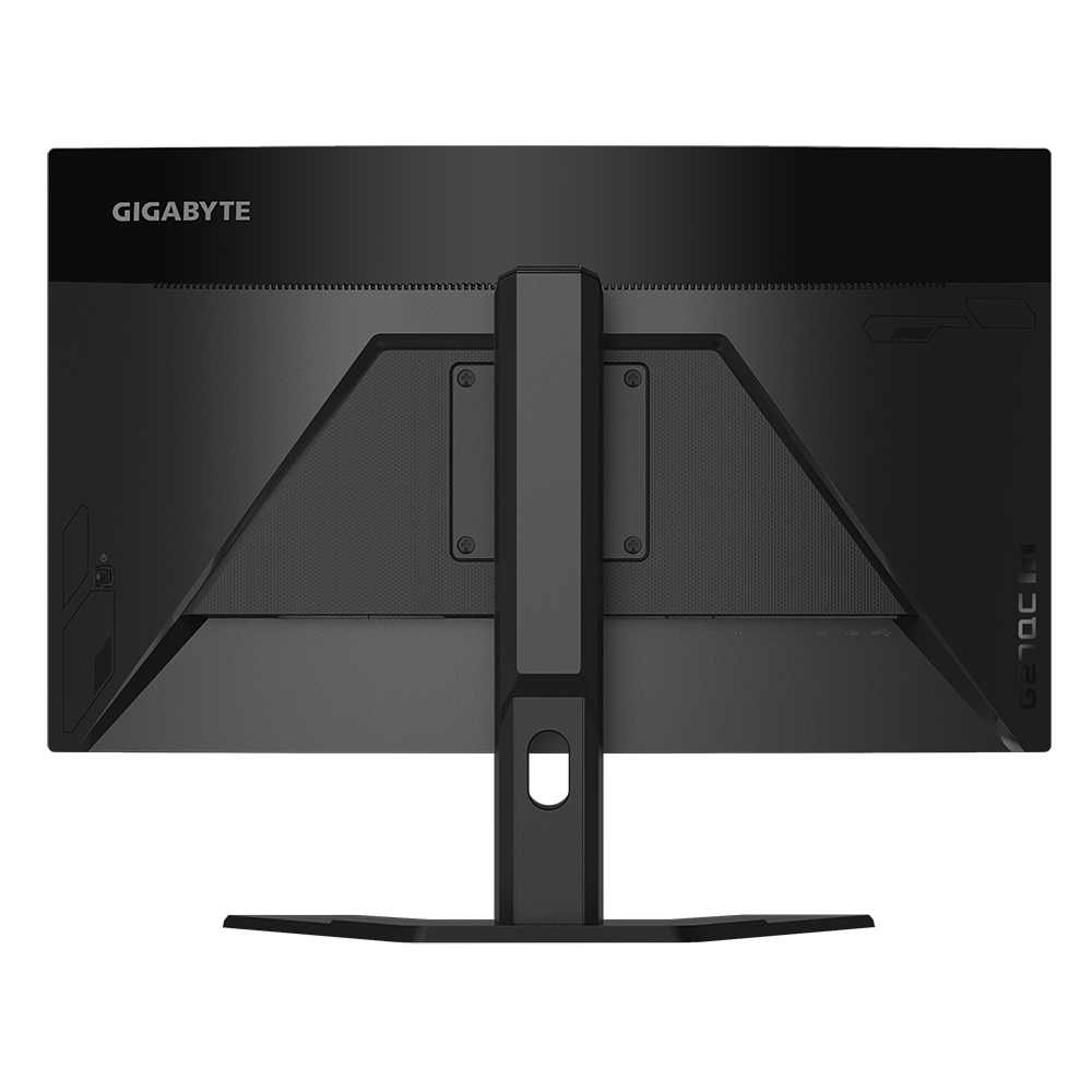 A large main feature product image of Gigabyte G27QC-A 27" QHD 165Hz VA Monitor