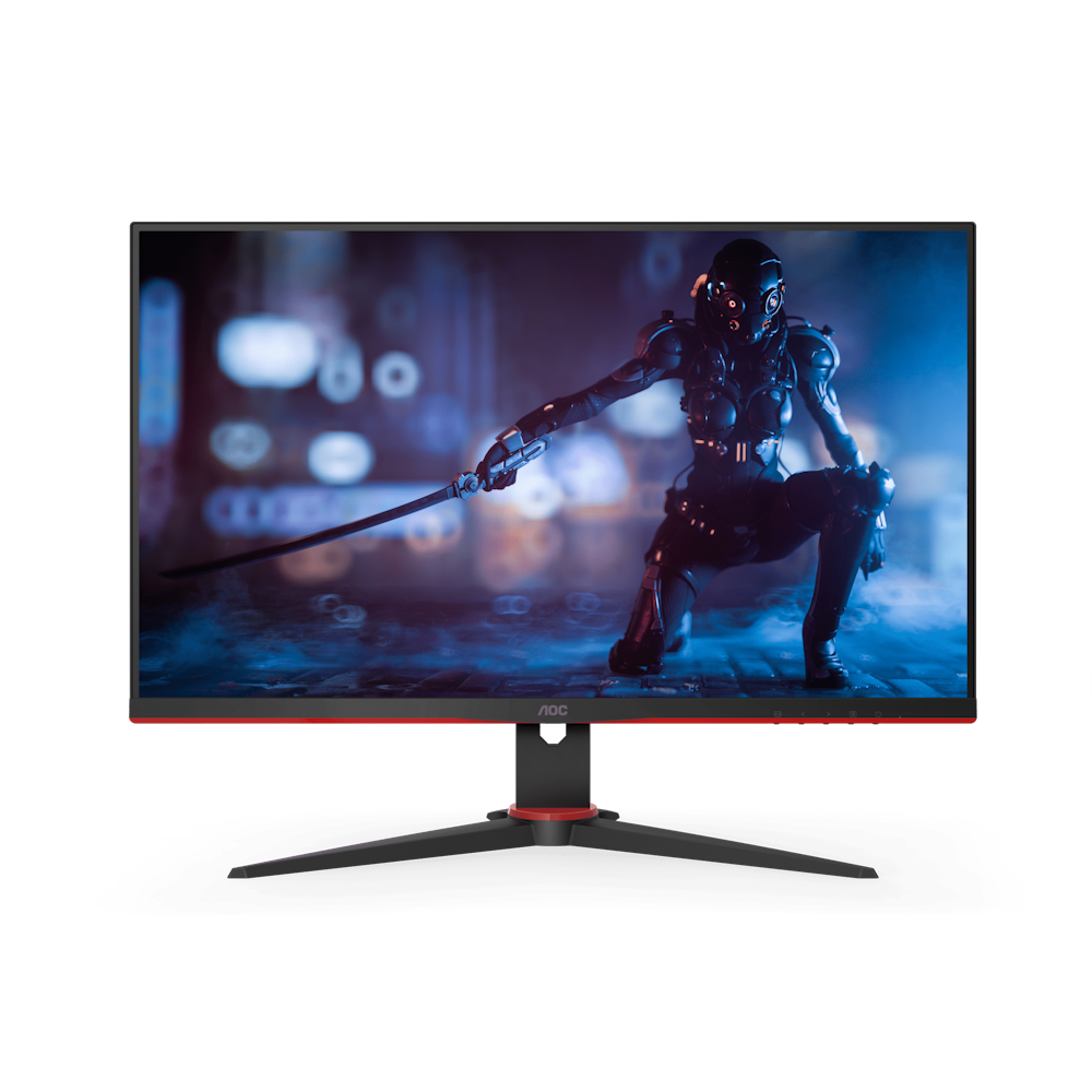 A large main feature product image of AOC Gaming 27G2SE - 27" FHD 165Hz 1MS VA Monitor