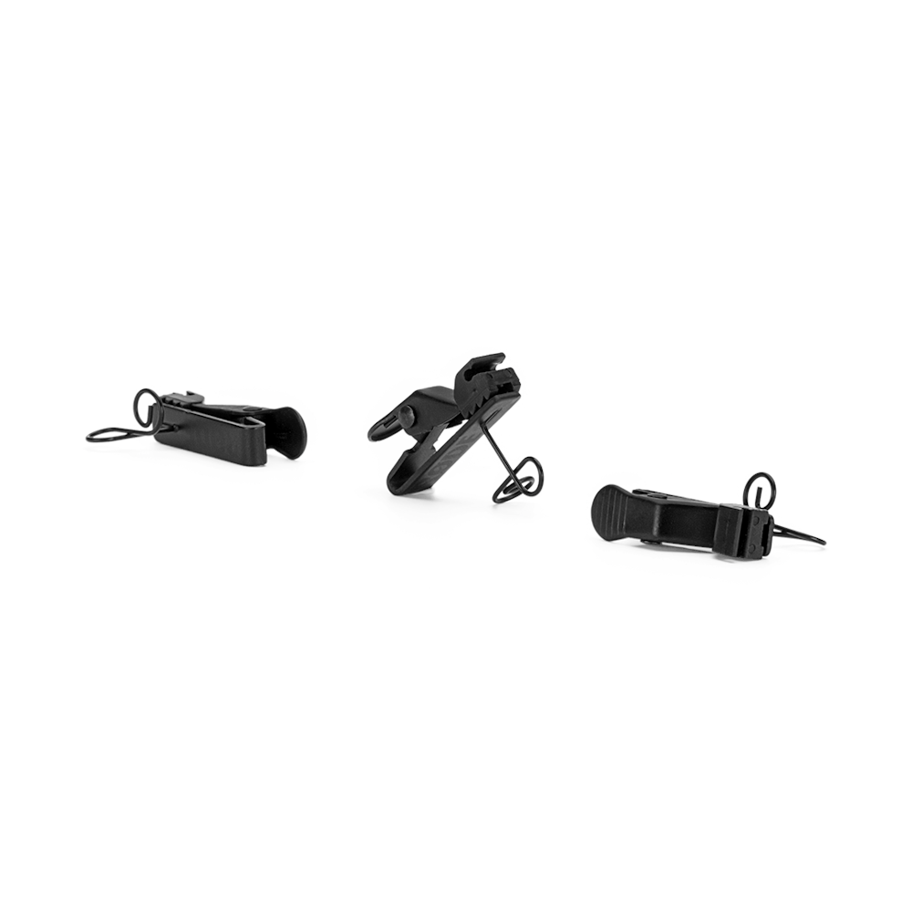 A large main feature product image of RODE Lav-Clip Lavalier Mounting Clip - 3-Pack