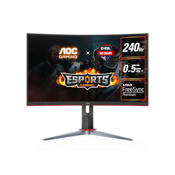 Product image of AOC Gaming C27G2Z - 27" Curved FHD 240Hz VA Monitor - Click for product page of AOC Gaming C27G2Z - 27" Curved FHD 240Hz VA Monitor