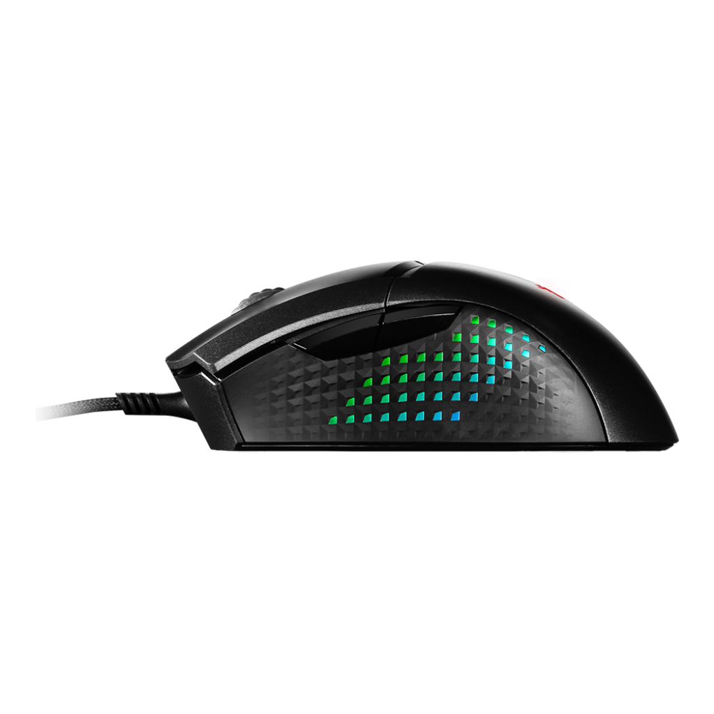 A large main feature product image of MSI Clutch GM51 Lightweight Gaming Mouse