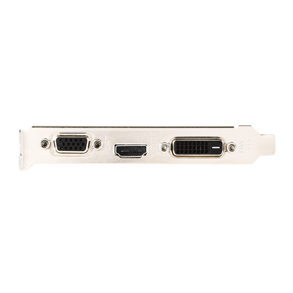 A large main feature product image of MSI GeForce GT 710 2GB DDR3