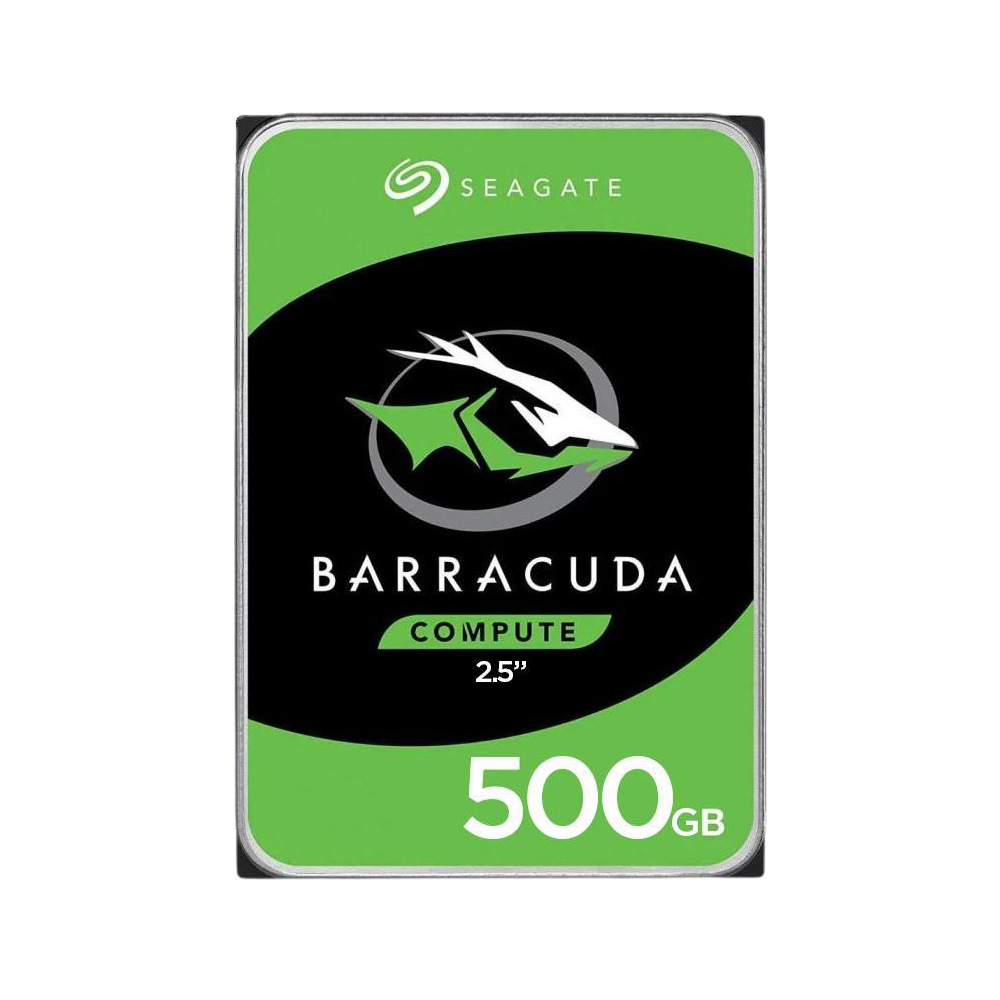 Seagate BarraCuda 2.5" Notebook HDD - 500GB 128MB