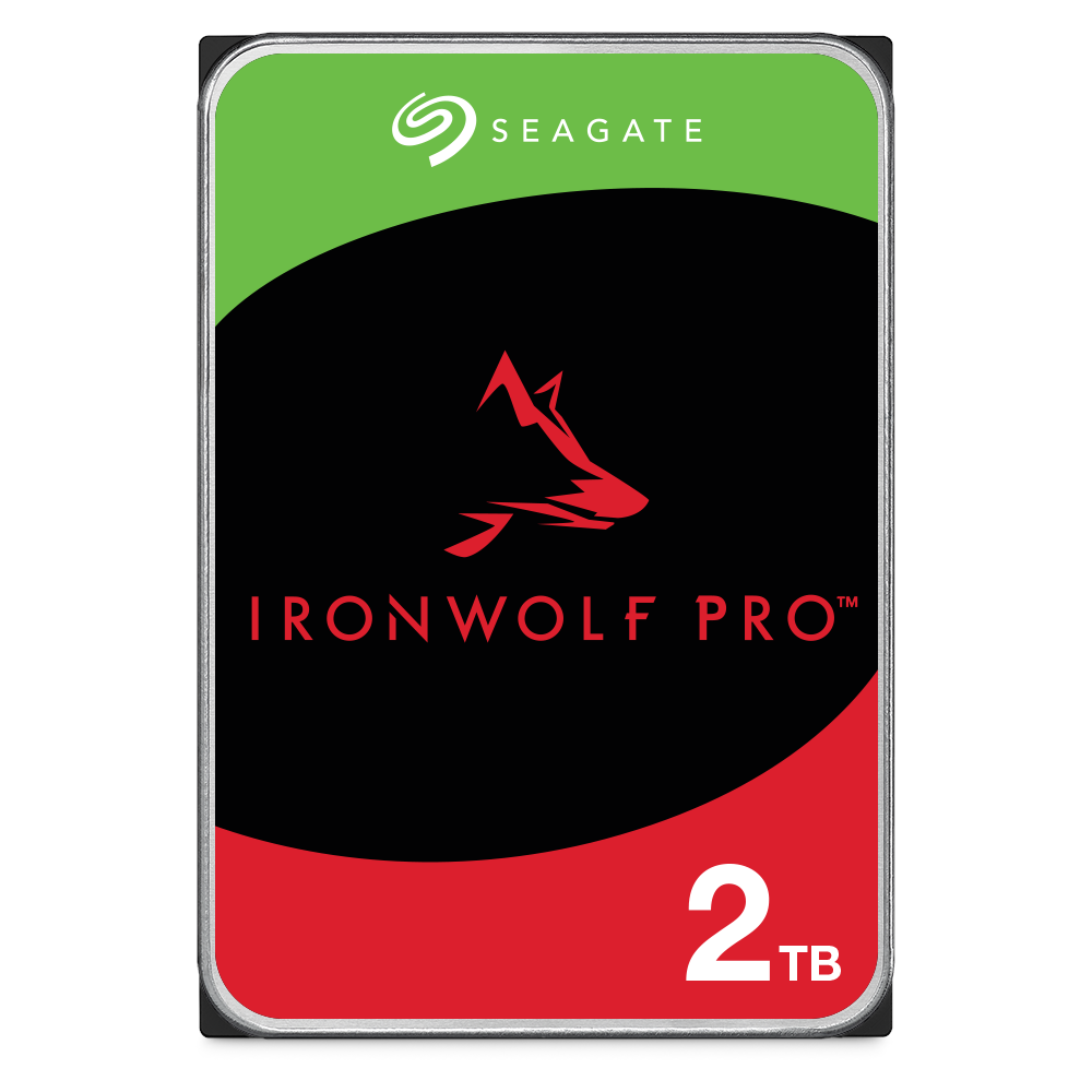 Seagate IronWolf Pro 3.5" NAS HDD - 2TB 256MB