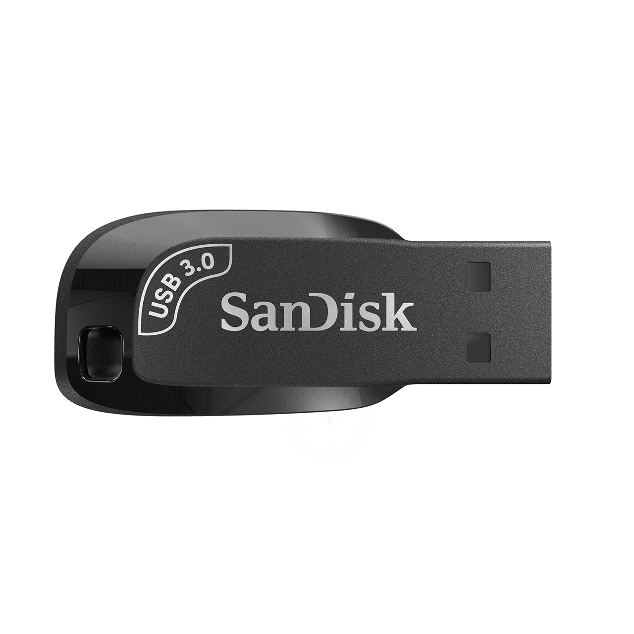A large main feature product image of SanDisk Ultra Shift USB 3.0 Flash Drive - Black 32GB