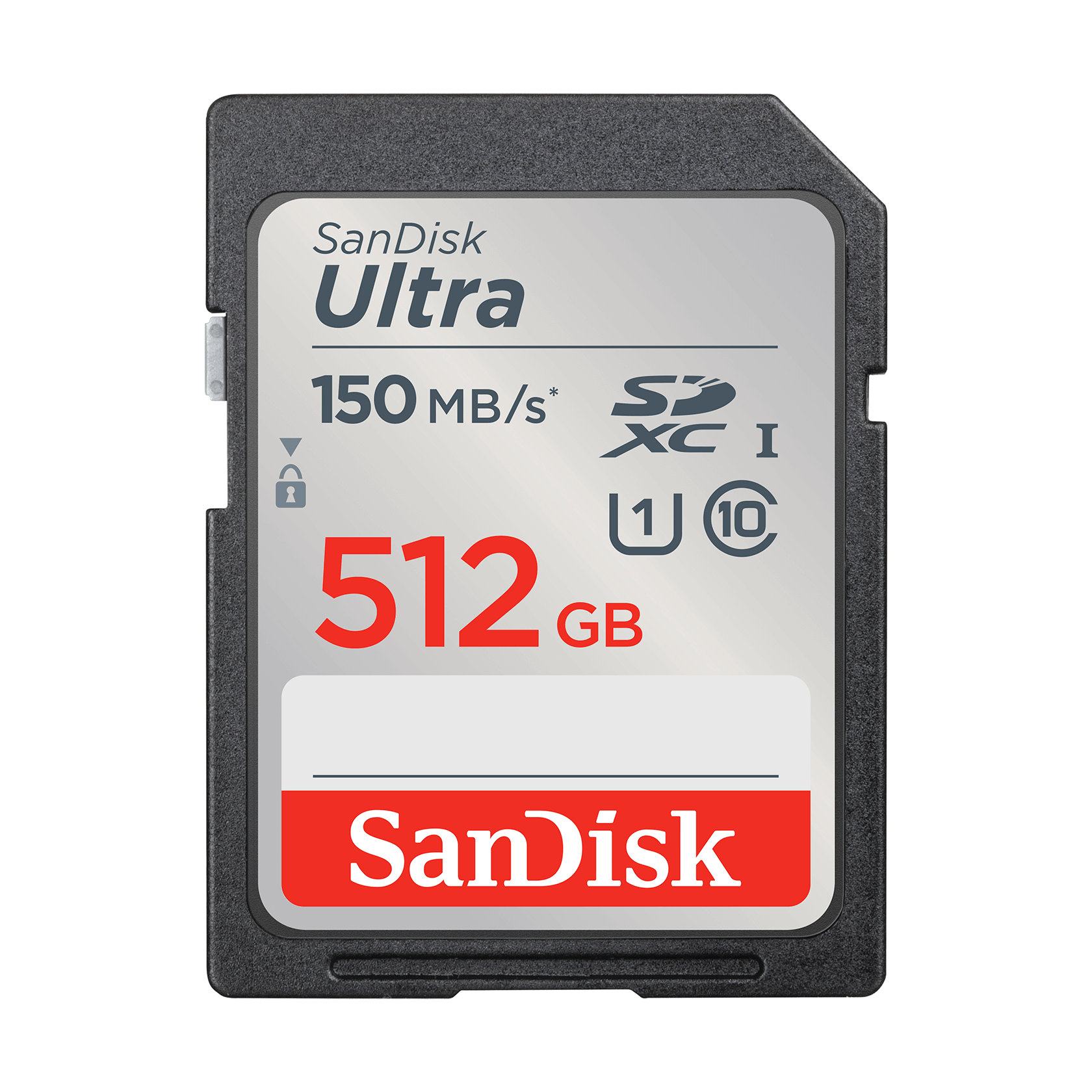 A large main feature product image of SanDisk Ultra SDHC U1 UHS-I SD Card - 512GB