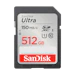 A product image of SanDisk Ultra SDHC U1 UHS-I SD Card - 512GB