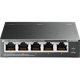 A small tile product image of TP-Link SG105MPE - 5-Port Gigabit Easy Smart Switch with 4 Port PoE+