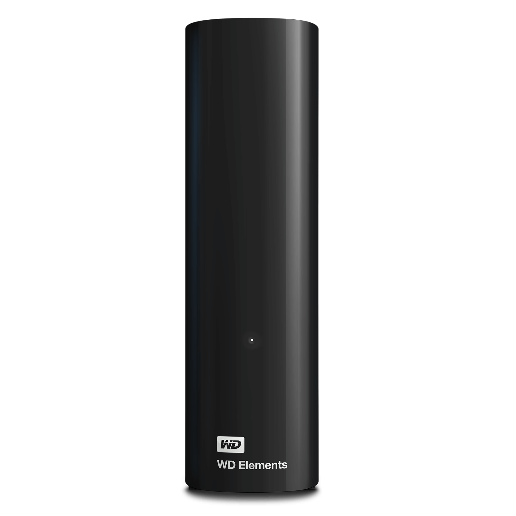 A large main feature product image of WD Elements External HDD - 20TB Black 