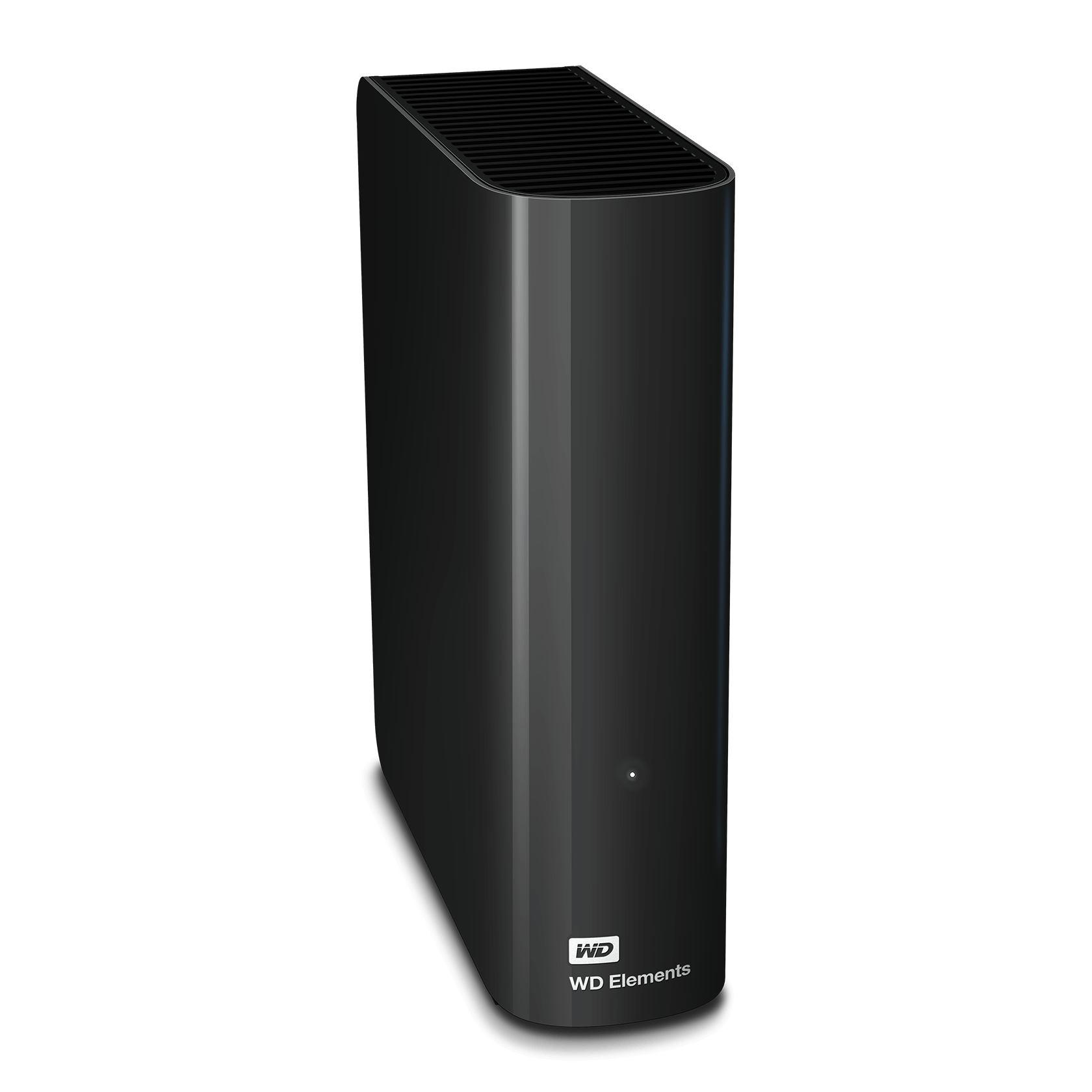 A large main feature product image of WD Elements External HDD - 20TB Black 