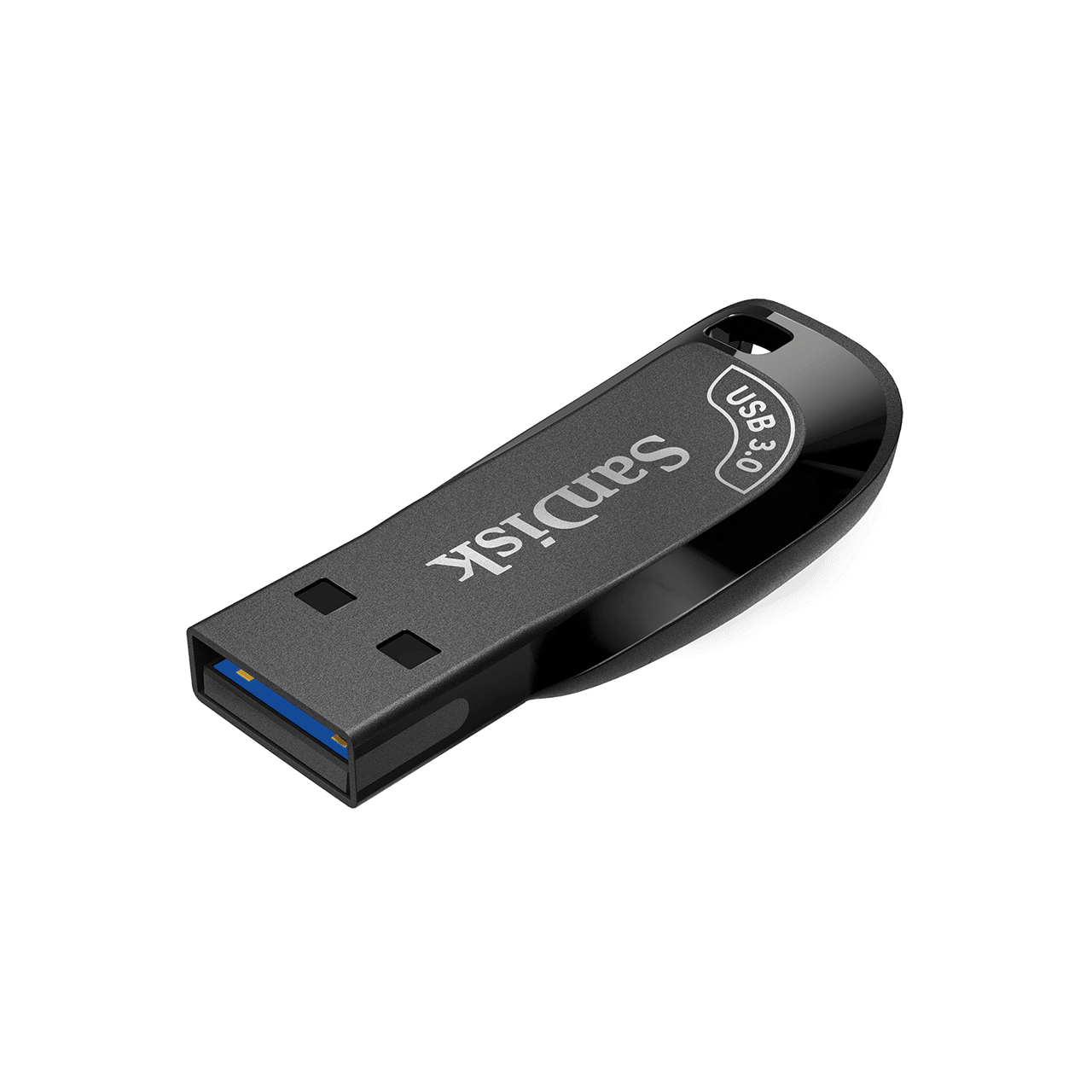 A large main feature product image of SanDisk Ultra Shift USB 3.0 Flash Drive - Black 64GB