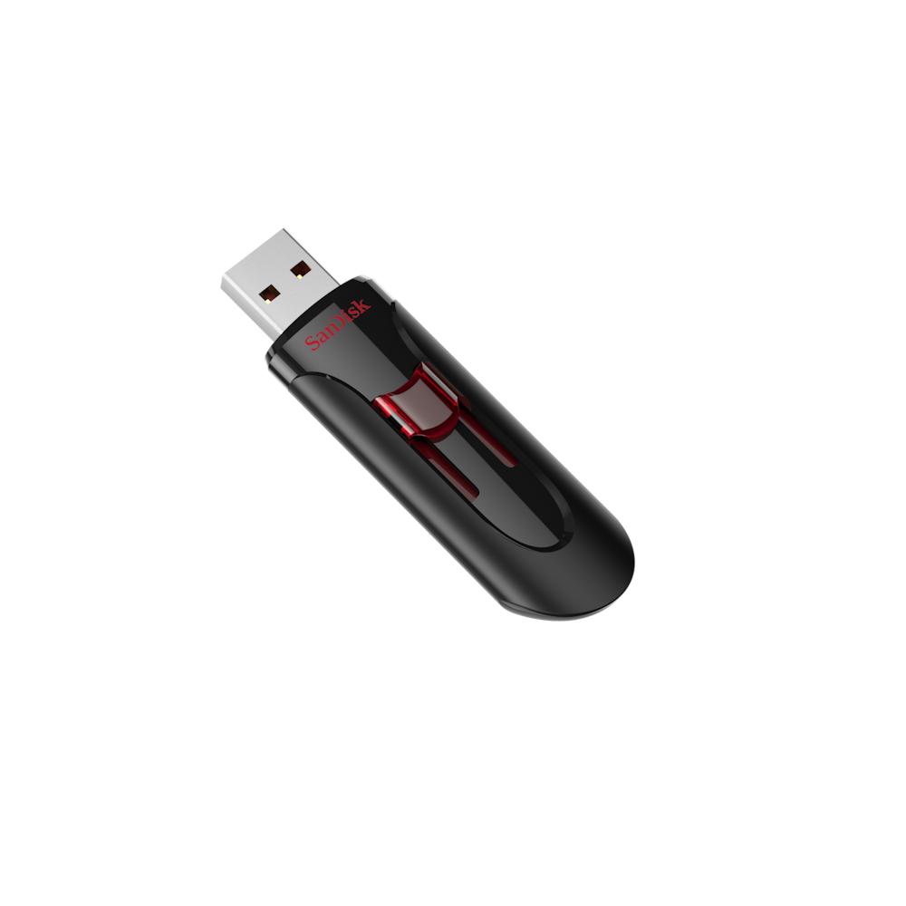 A large main feature product image of SanDisk Cruzer Glide 64GB 3.0 Flash Drive