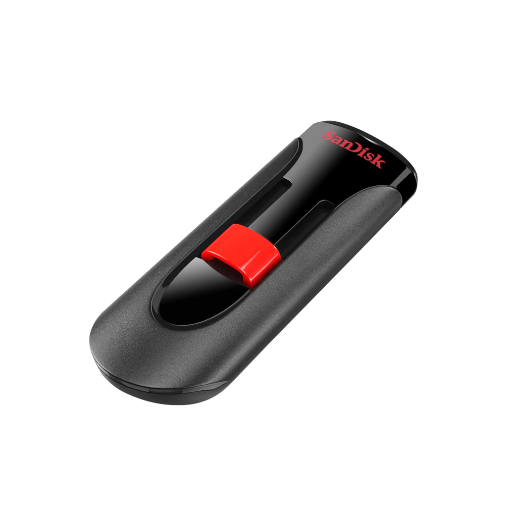 A large main feature product image of SanDisk Cruzer Glide USB 2.0 Type-A Flash Drive - 64GB