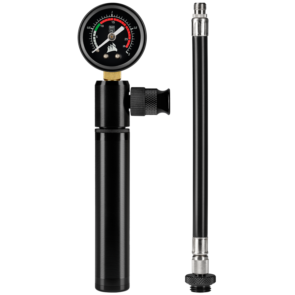 A large main feature product image of Corsair Hydro X Series XT Pressure Leak Tester