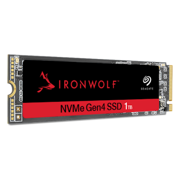 Product image of Seagate IronWolf 525 PCIe Gen4 NVMe M.2 NAS SSD - 1TB - Click for product page of Seagate IronWolf 525 PCIe Gen4 NVMe M.2 NAS SSD - 1TB