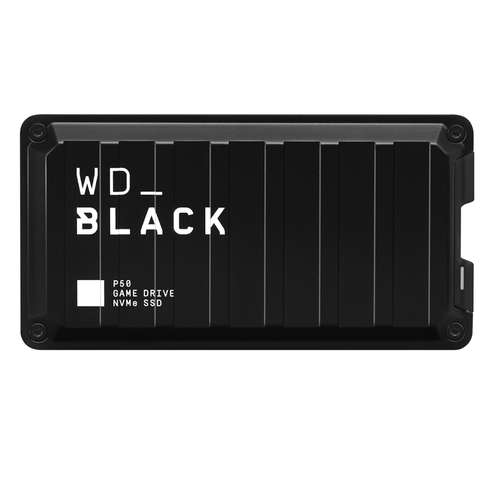 A large main feature product image of WD_BLACK P50 Portable Gaming SSD - 4TB 