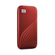A small tile product image of WD My Passport Portable SSD -2TB  Red