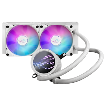 Product image of ASUS ROG Ryuo III 240 ARGB 240mm AIO CPU Cooler - White - Click for product page of ASUS ROG Ryuo III 240 ARGB 240mm AIO CPU Cooler - White