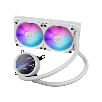 Product image of ASUS ROG Ryuo III 240 ARGB 240mm AIO CPU Cooler - White - Click for product page of ASUS ROG Ryuo III 240 ARGB 240mm AIO CPU Cooler - White