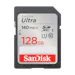 A product image of SanDisk Ultra SDHC U1 UHS-I SD Card - 128GB
