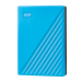 A product image of WD My Passport Portable HDD - 4TB  Blue