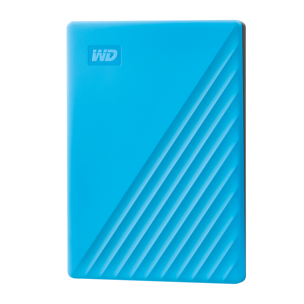 WD My Passport Portable HDD - 2TB  Blue