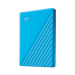 A product image of WD My Passport Portable HDD - 2TB  Blue