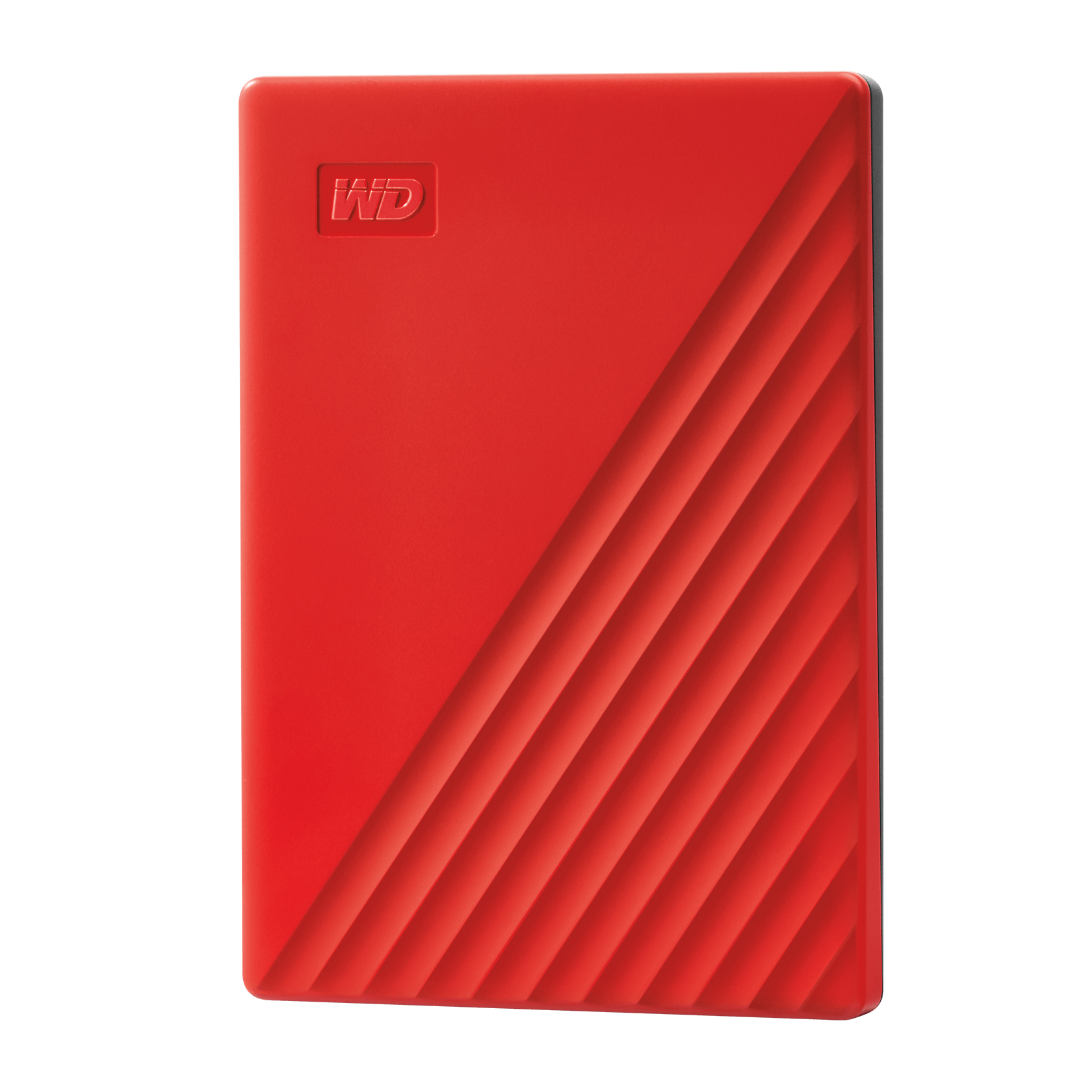 A large main feature product image of WD My Passport USB 3.0 Portable 2.5" External HDD - 2TB Red