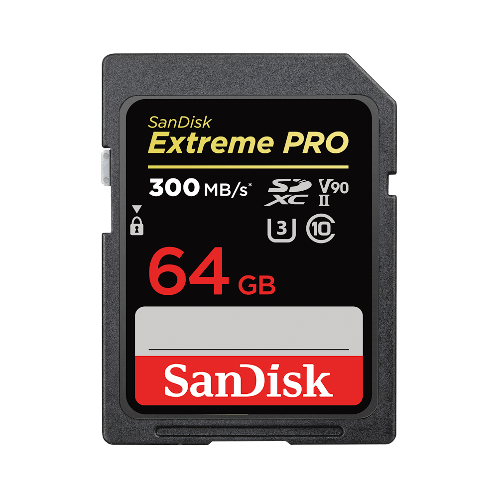 SanDisk Extreme Pro 64GB UHS-II SDHC/SDXC Card