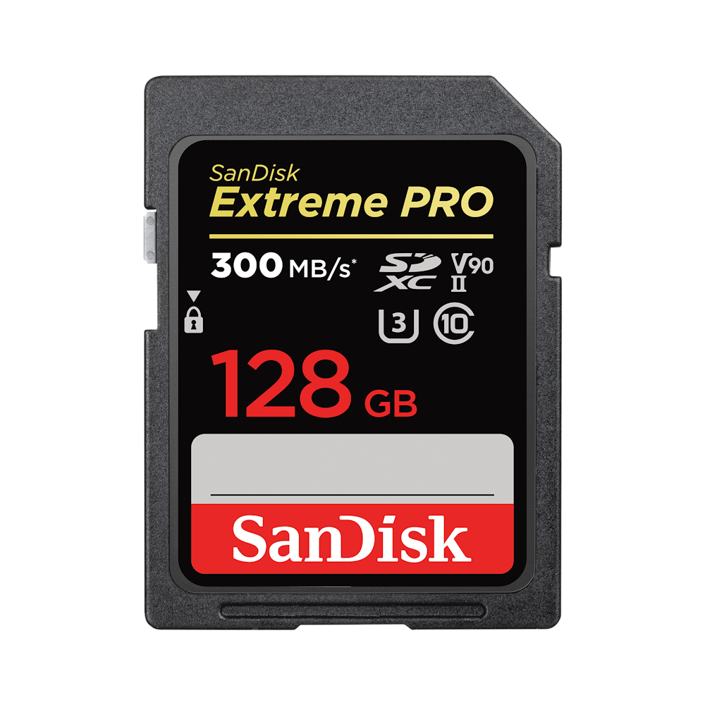 SanDisk Extreme Pro 128GB UHS-II SDHC/SDXC Card